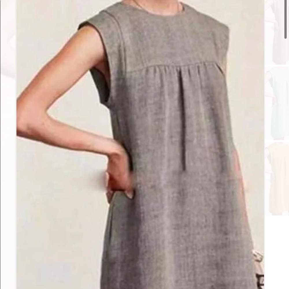 Crewneck babydoll dress W/ Pockets SZ Medium